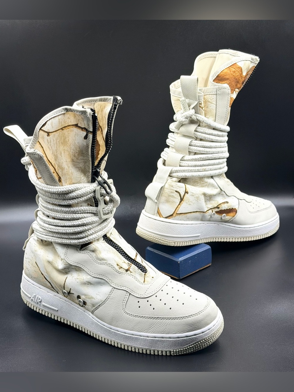 Realtree x Nike SF Air Force1 Hi 'White Camo'